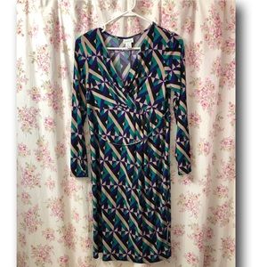 Maternity Dress Small Long Sleeve Work